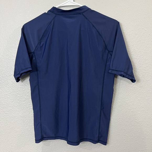 Gap Kid Graphic Short Sleeve Blue Rash Guard XXL - Picture 4 of 4